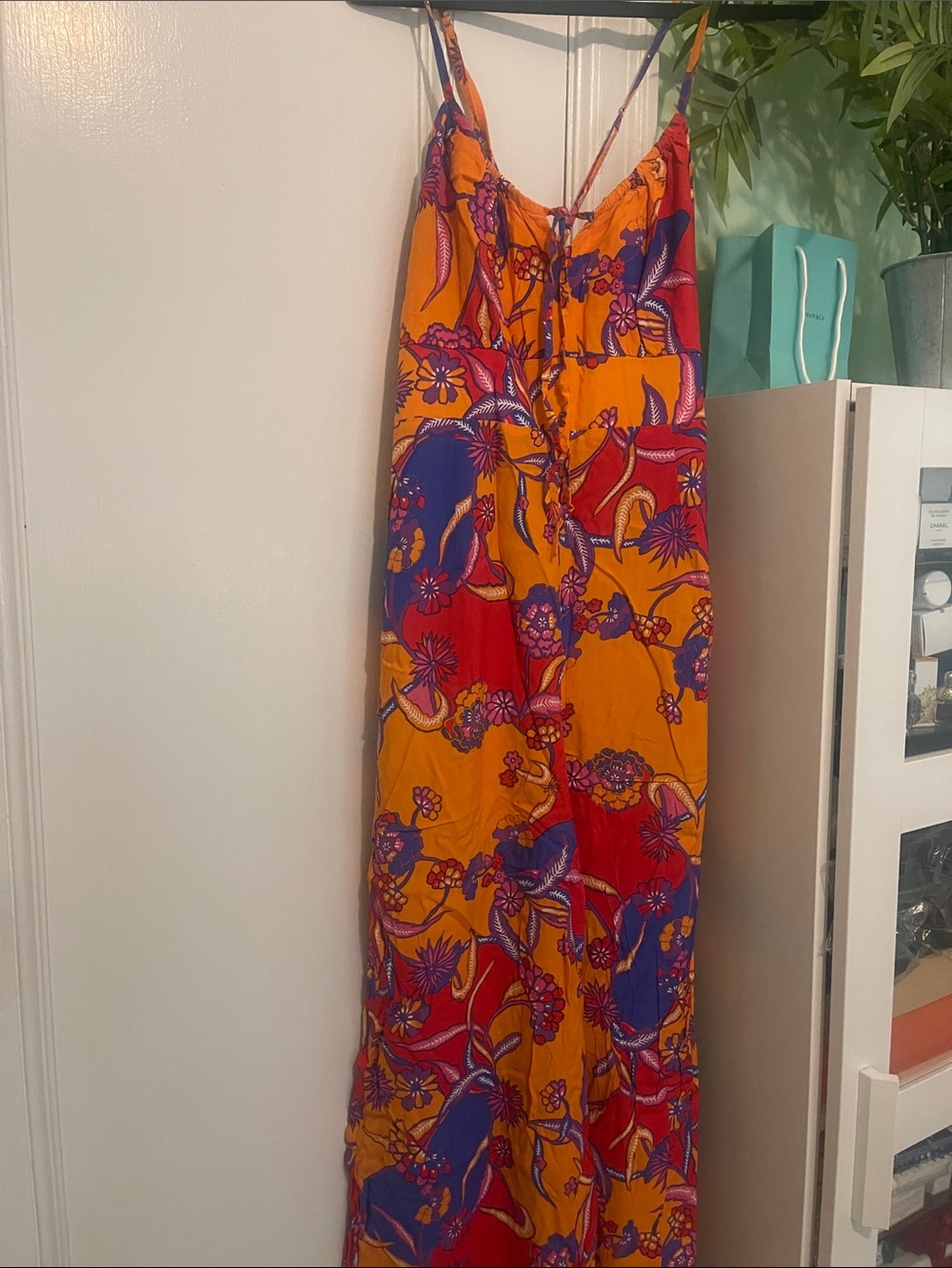 Modcloth For the Love of Festival Season Jumpsuit Floral